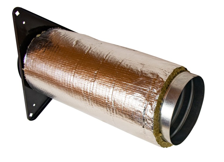 Wełna izolacyjna z folią aluminiową do izolacji komina