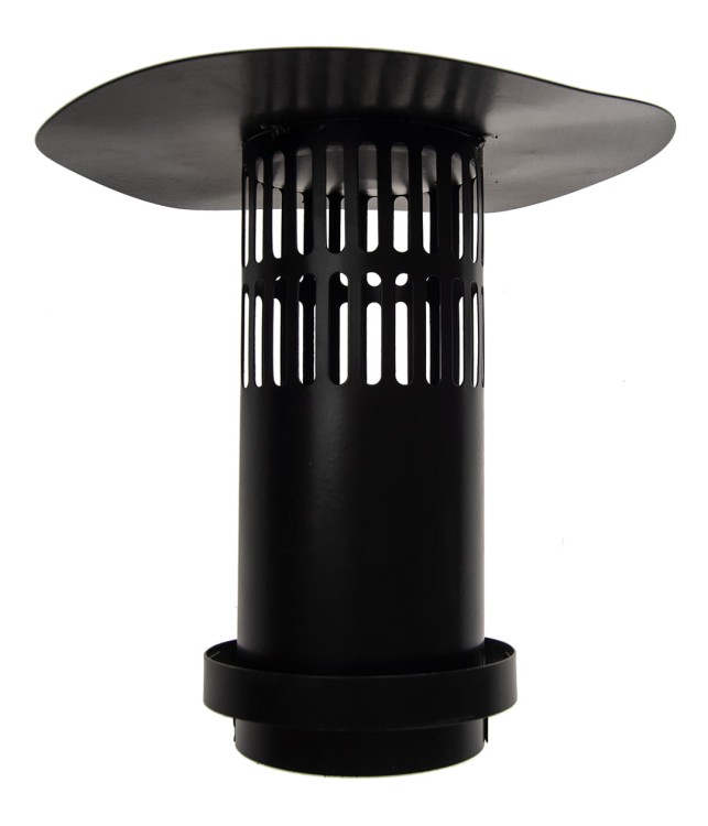 Zakończenie wyrzutu spalin/poboru powietrza przez dach