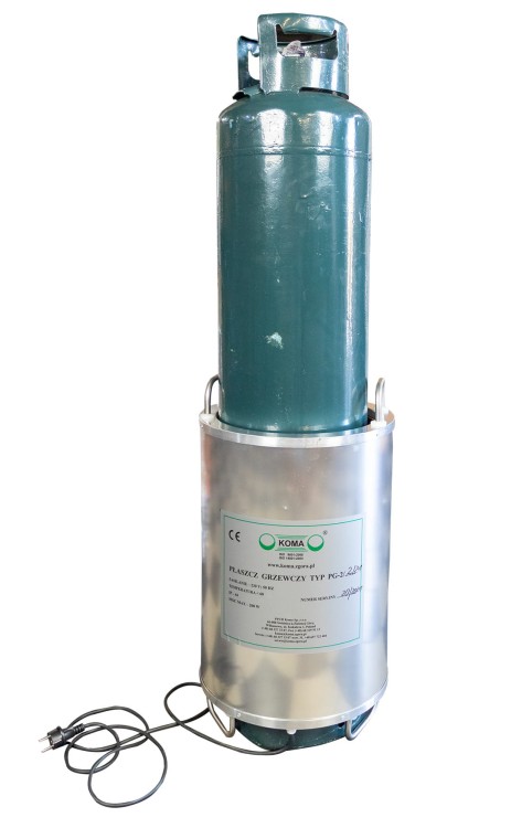 Płaszcz grzewczy do butli 33kg