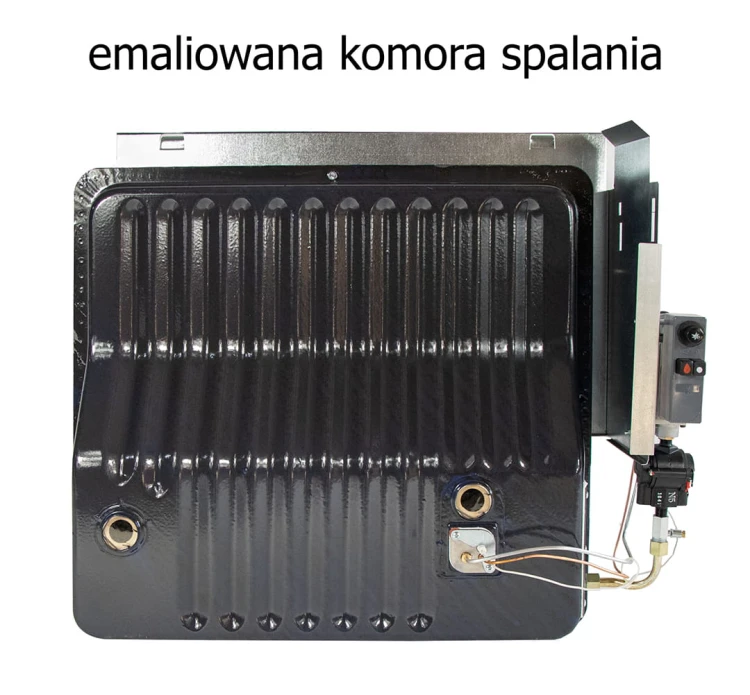 Emaliowana komora spalania piecyka