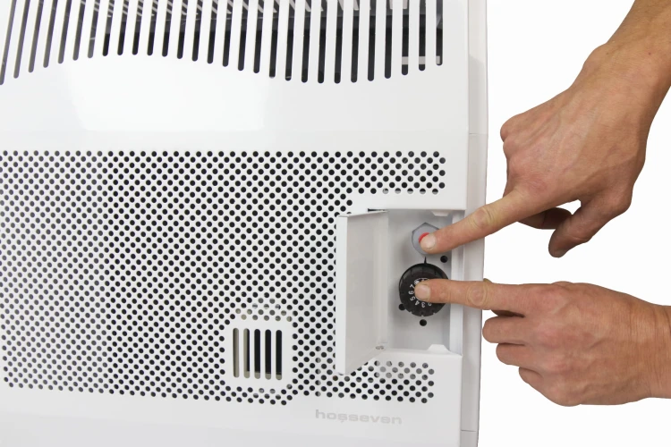 Hosseven HDU - 3  Piecyk Gazowy zamknięta komora spalania z  termostat 3kw  komin rozruch pierwsze uruchomienie.
