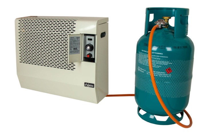 Piecyk gazowy zasilany gazem z butli 11kg