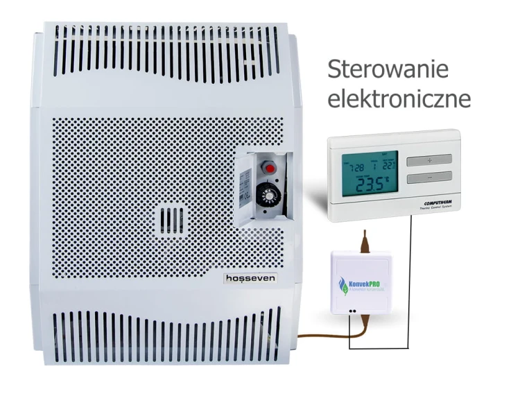 Piecyk gazowy z dodatkowym termostatem