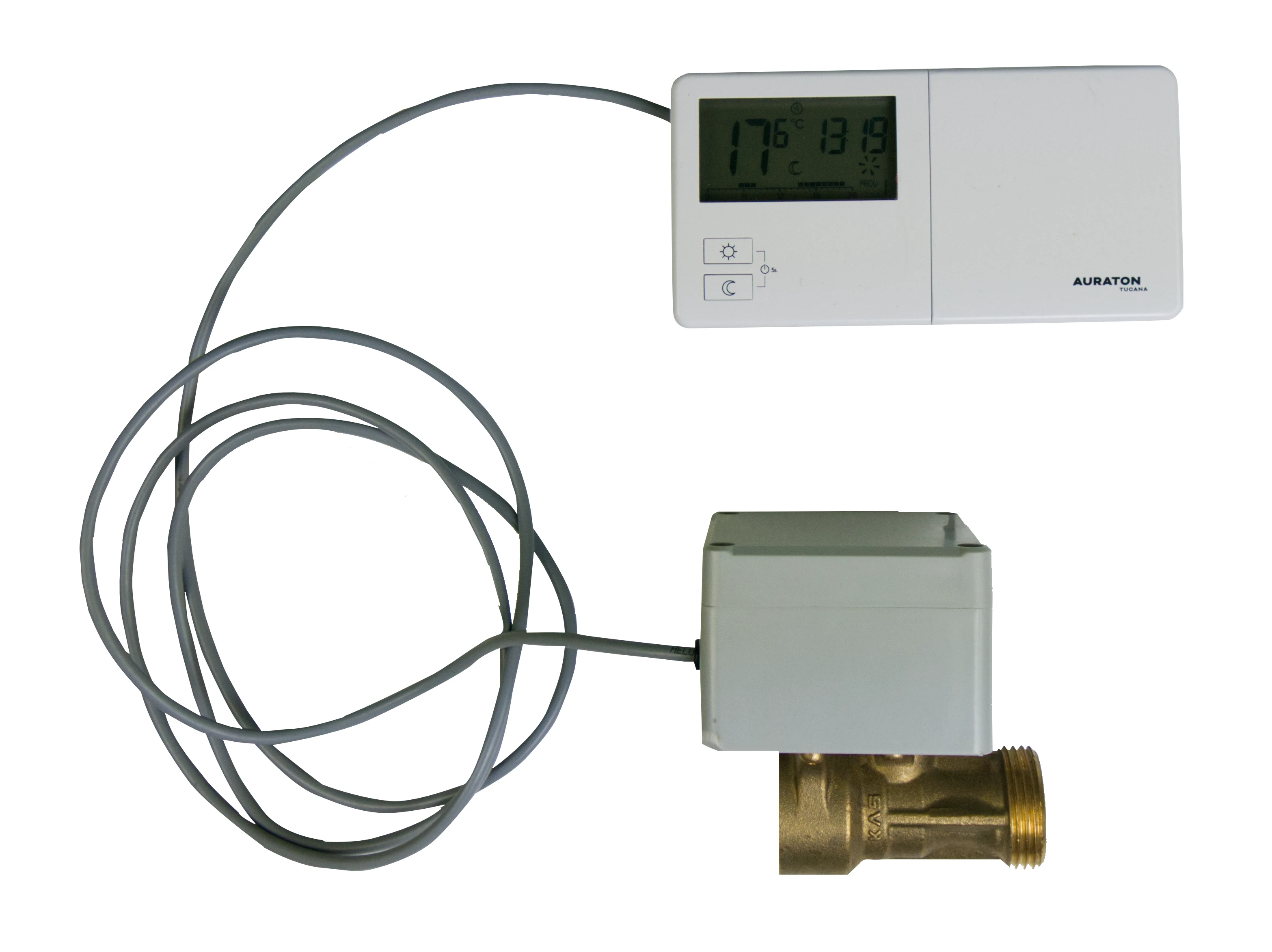 Termostat z zaworem DN25